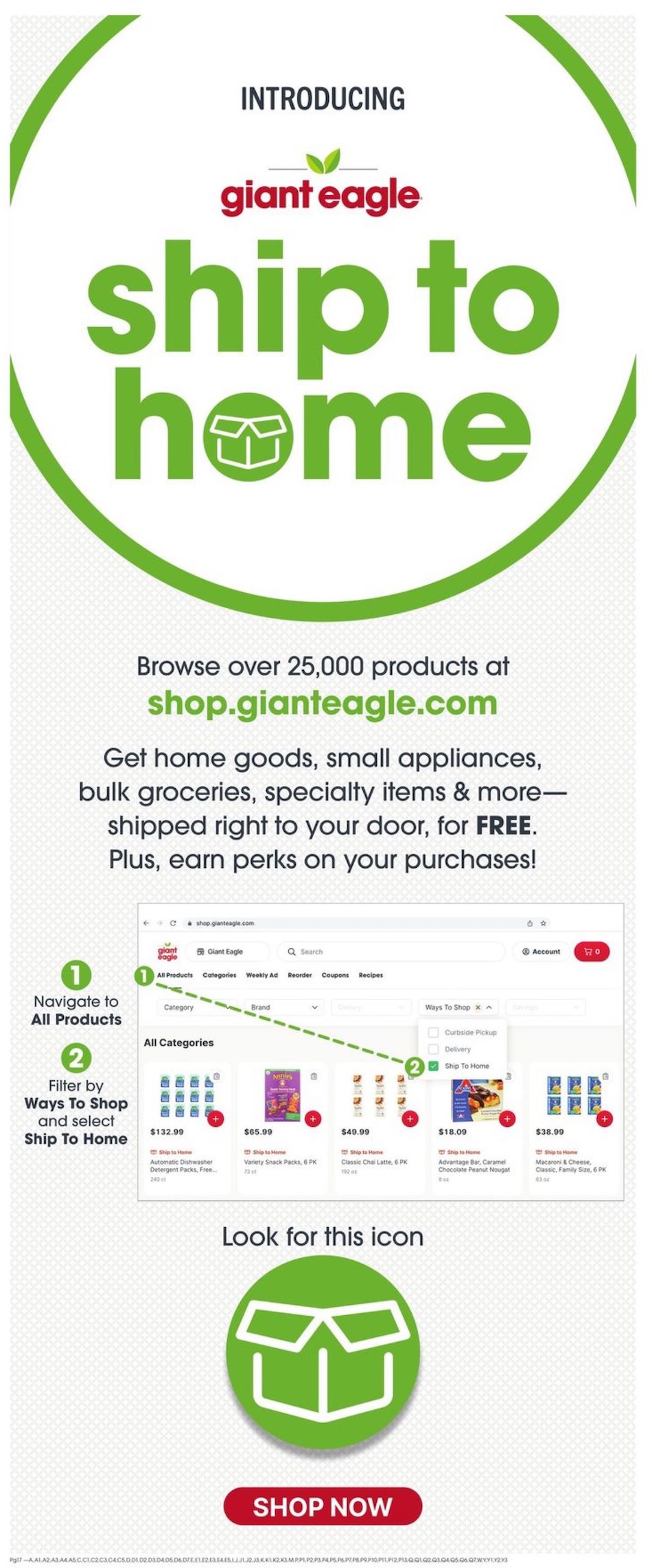 Giant Eagle Ad page 18