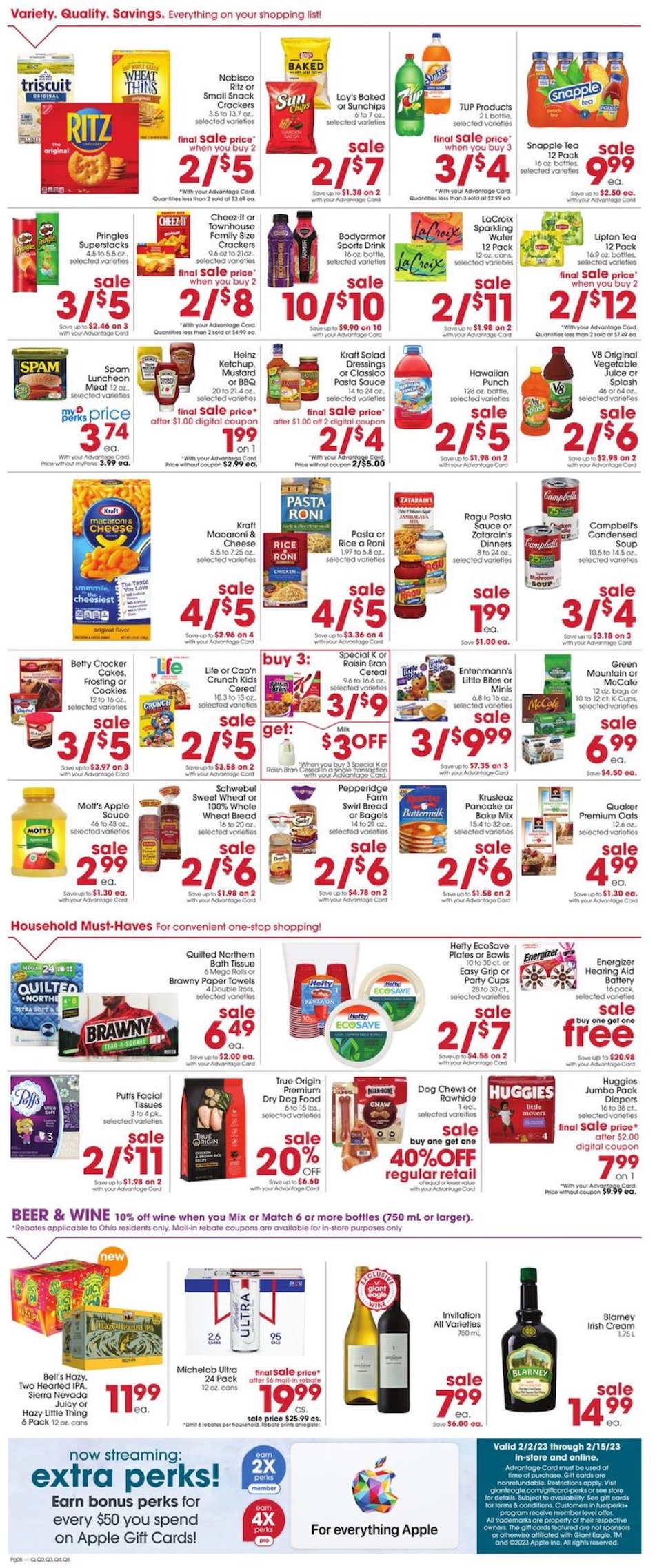 Giant Eagle Ad page 6