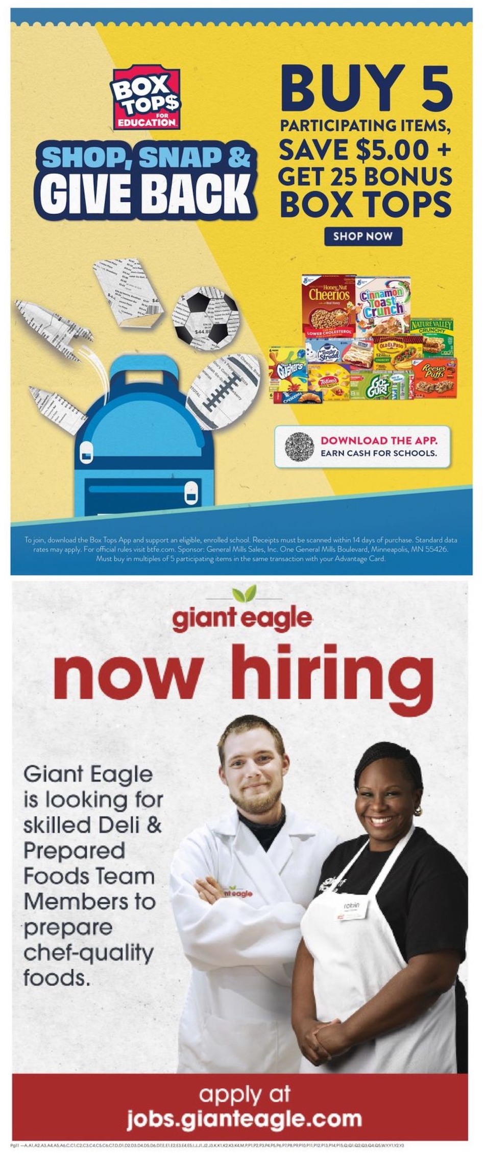 Giant Eagle Ad page 12