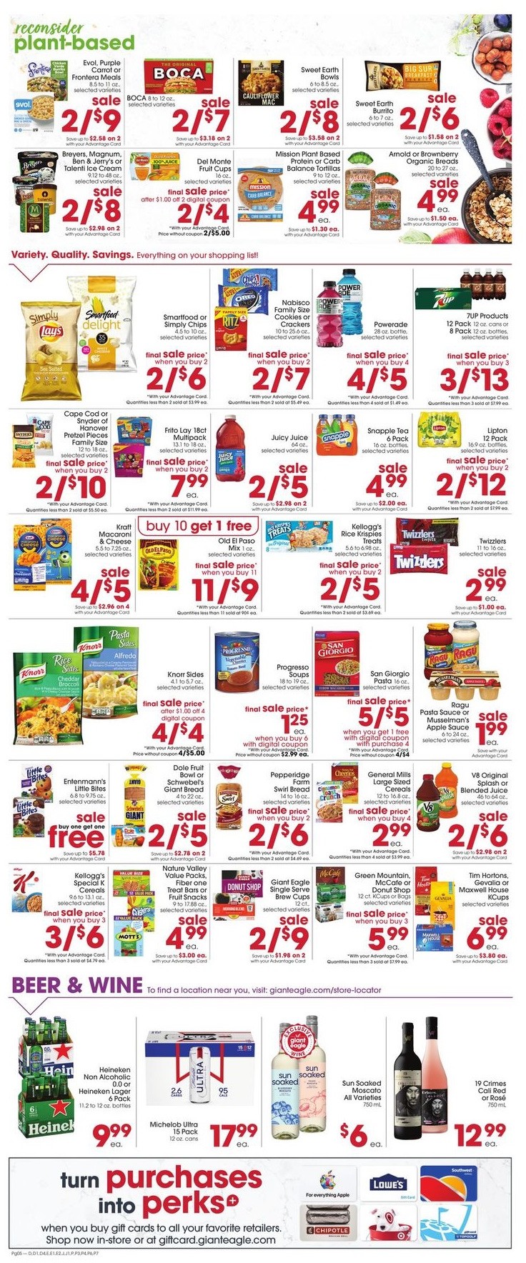 Giant Eagle Ad page 6