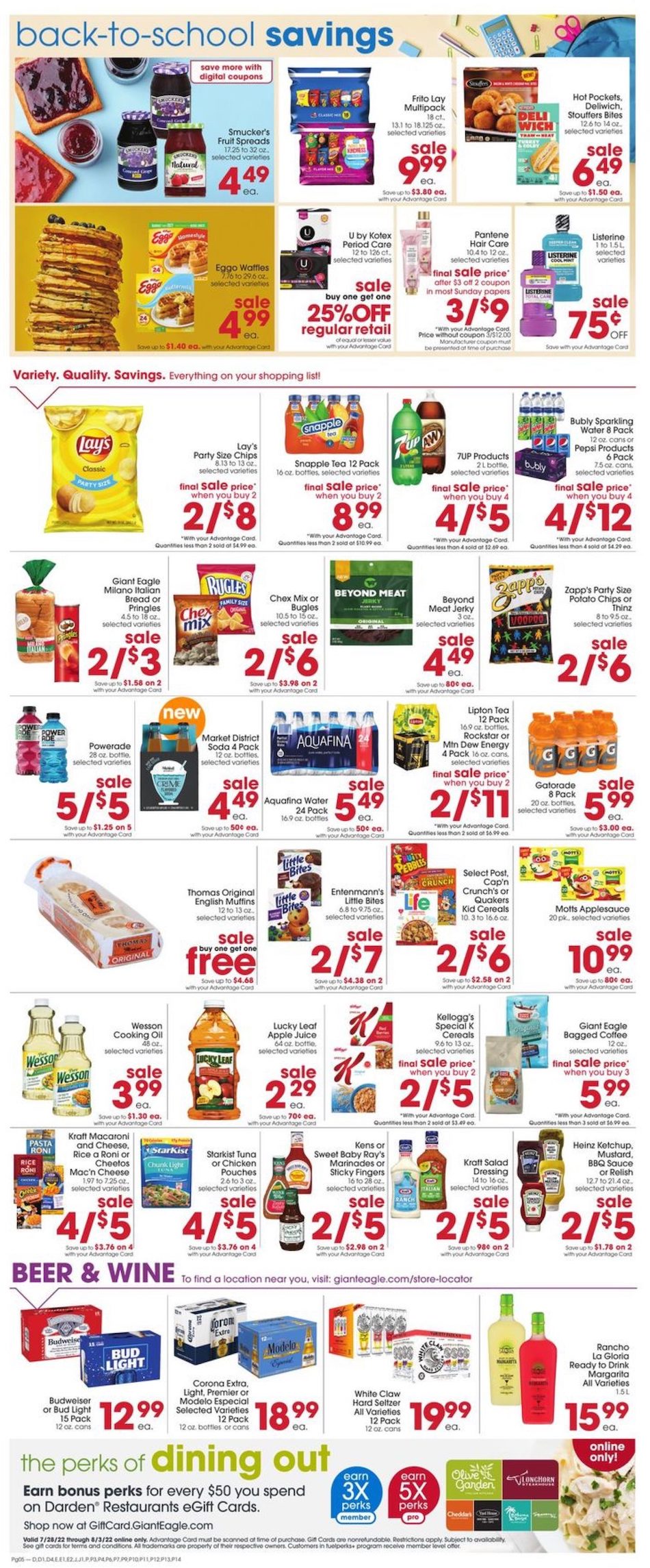 Giant Eagle Ad page 5