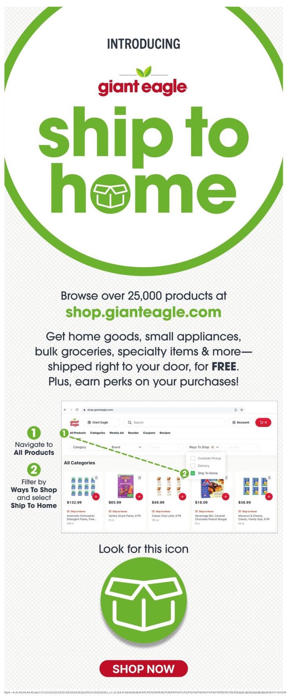Giant Eagle Ad page 13