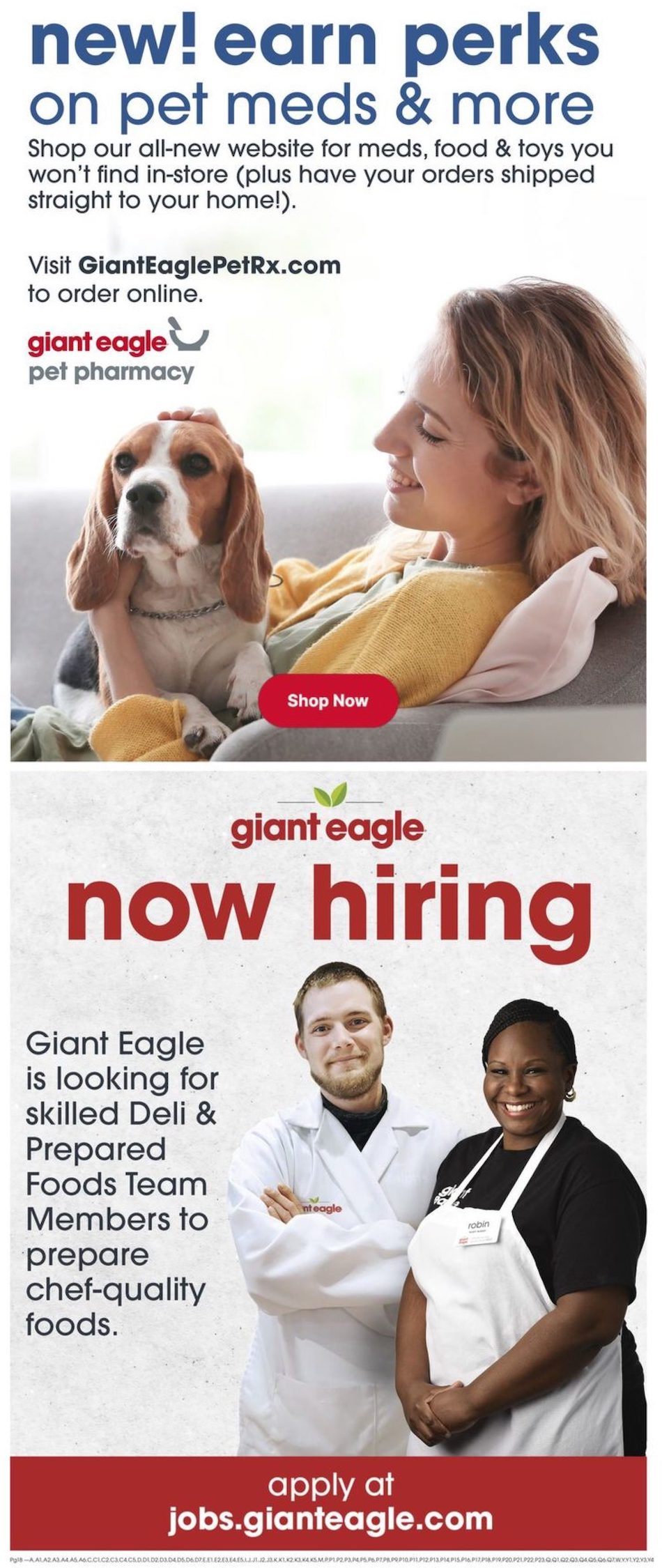 Giant Eagle Ad page 17