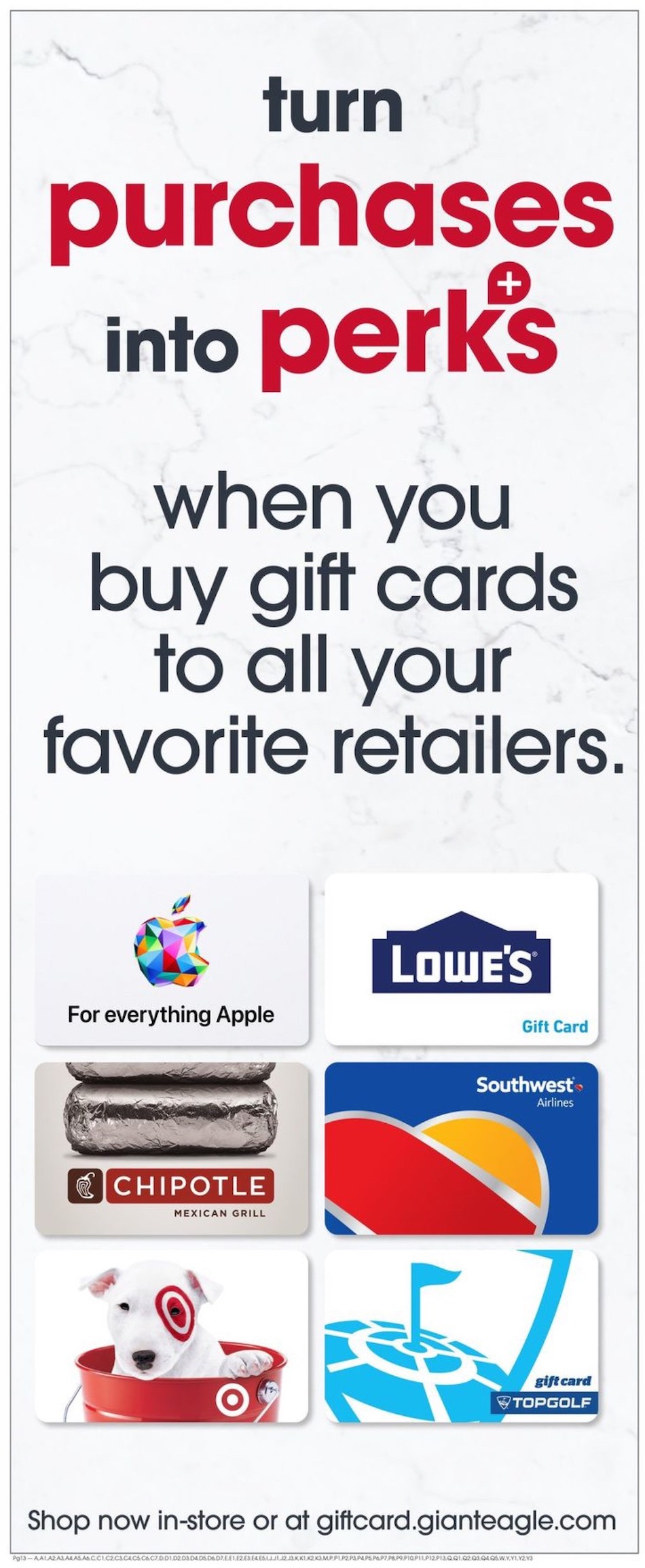 Giant Eagle Ad page 13