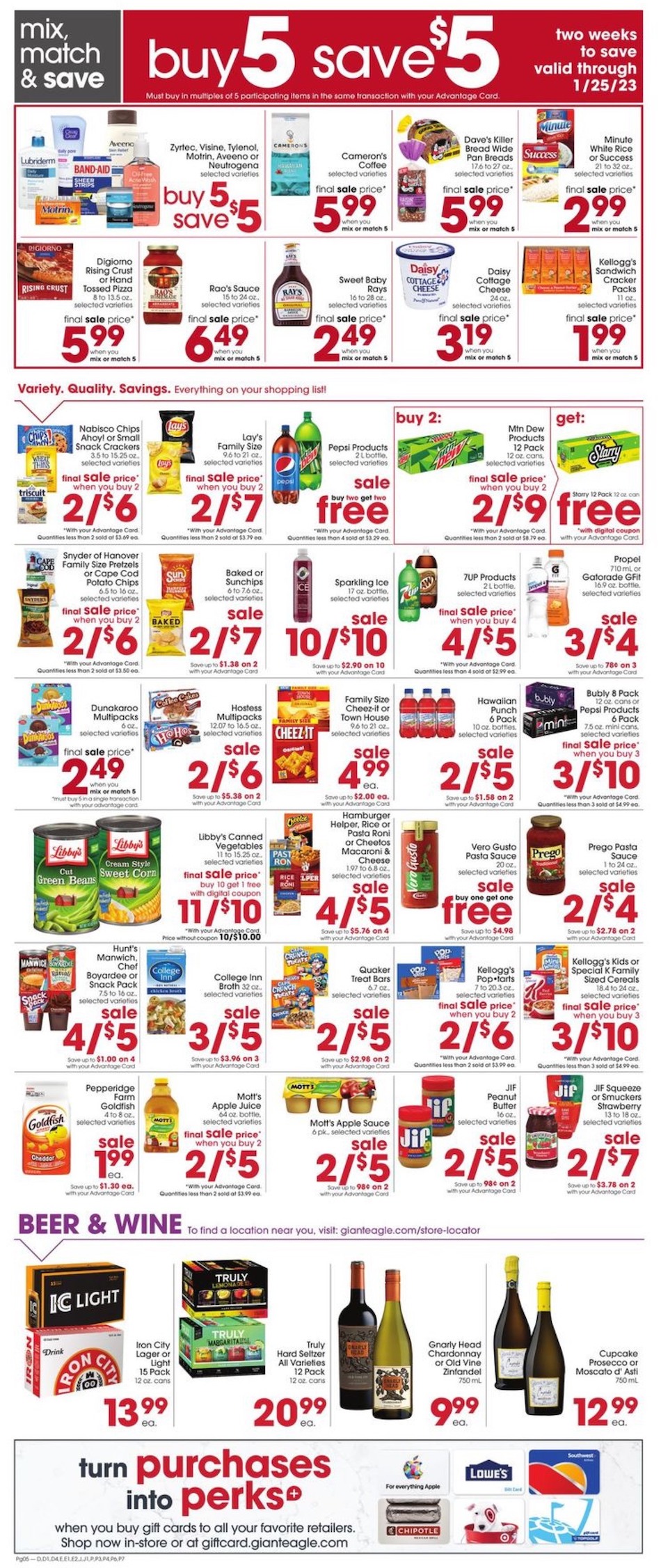 Giant Eagle Ad page 6