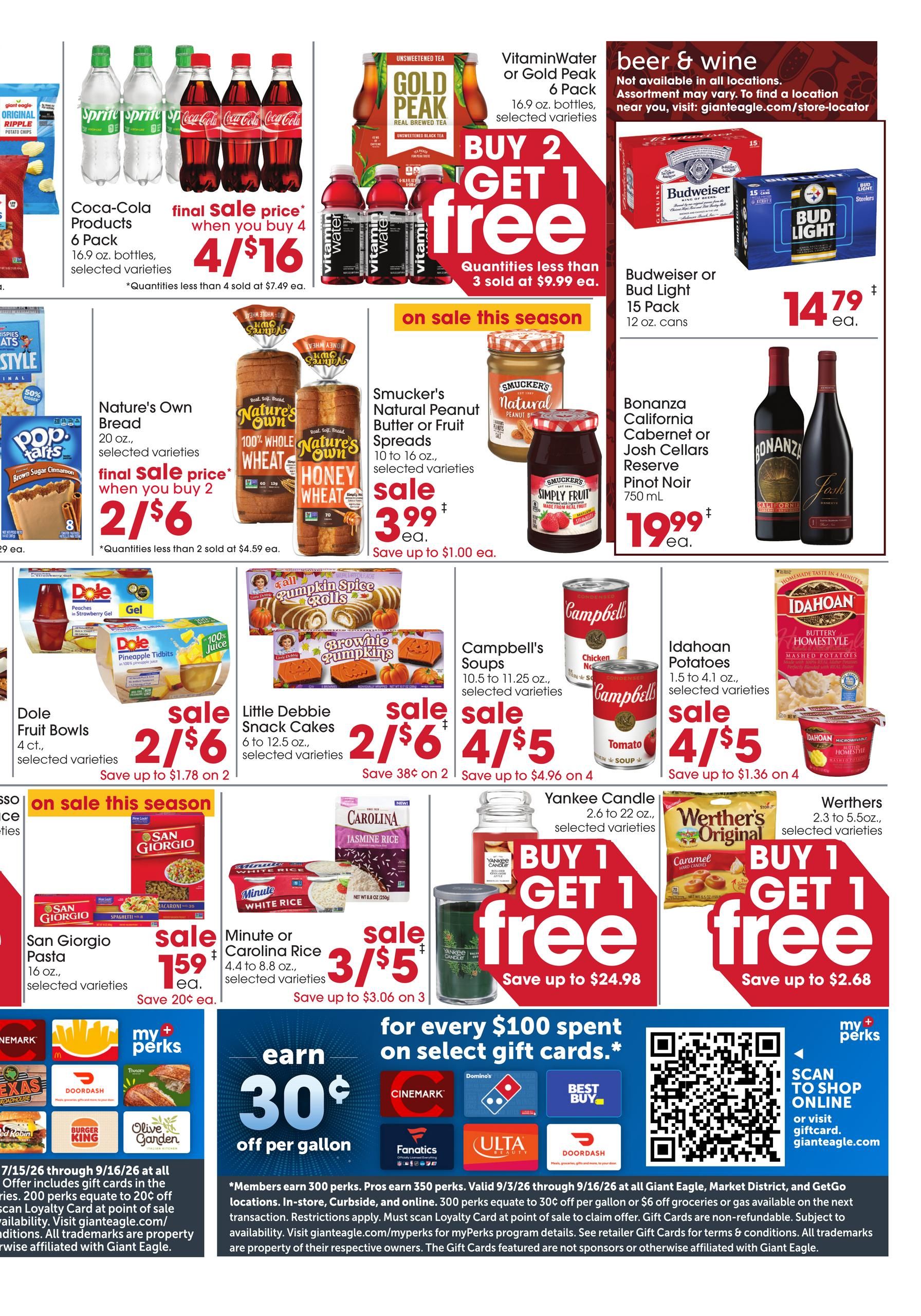 Giant Eagle Weekly Ad September 10 - 16, 2026 page 24