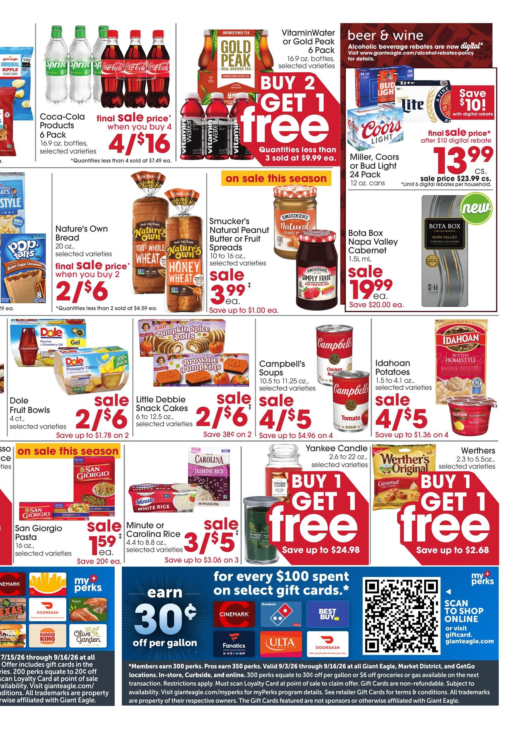 Giant Eagle Weekly Ad September 10 - 16, 2026 page 24