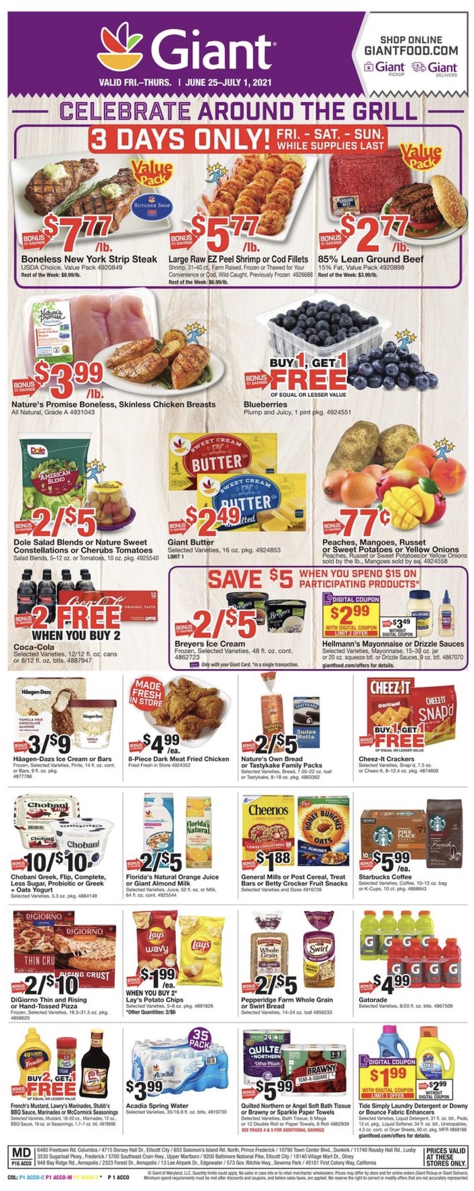 Giant Weekly Ad