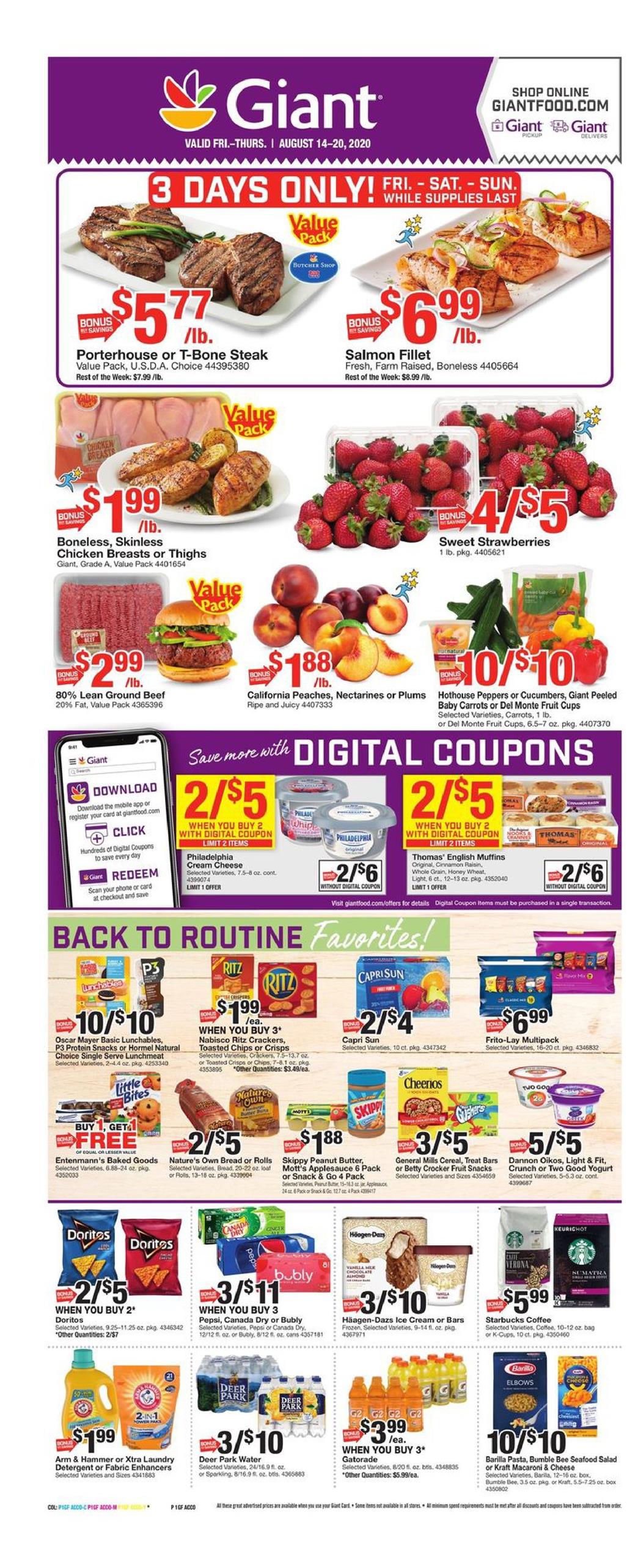 Giant Weekly Ad