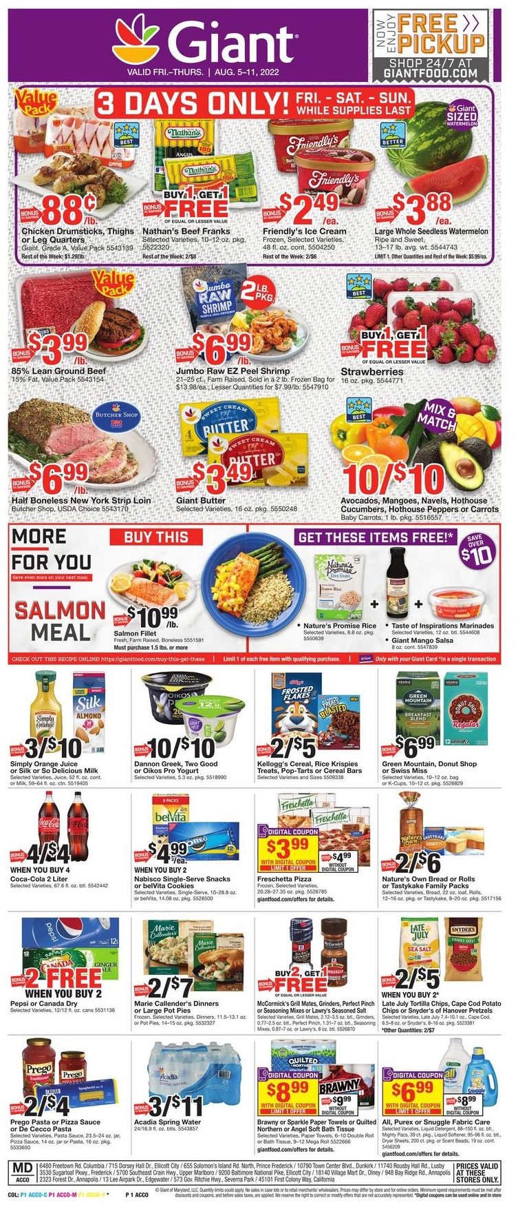 Giant Weekly Ad