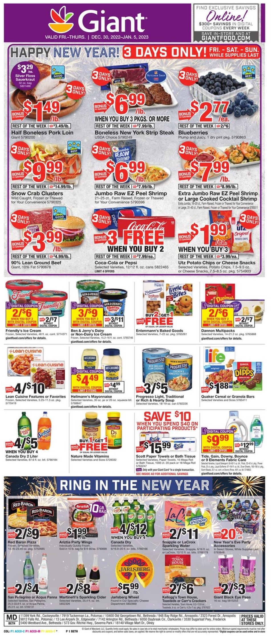 Giant Weekly Ad