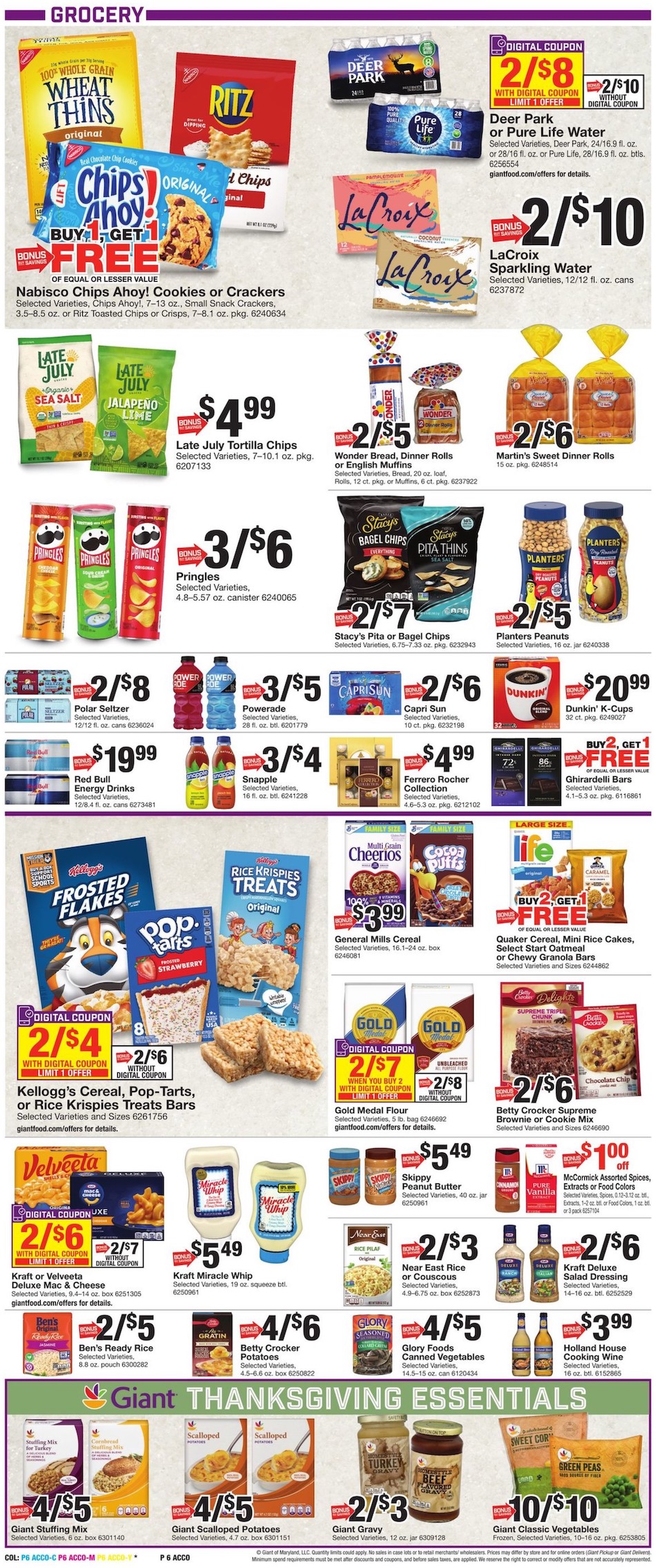 Giant Weekly Ad Thanksgiving Nov 17 - 23, 2023 page 12