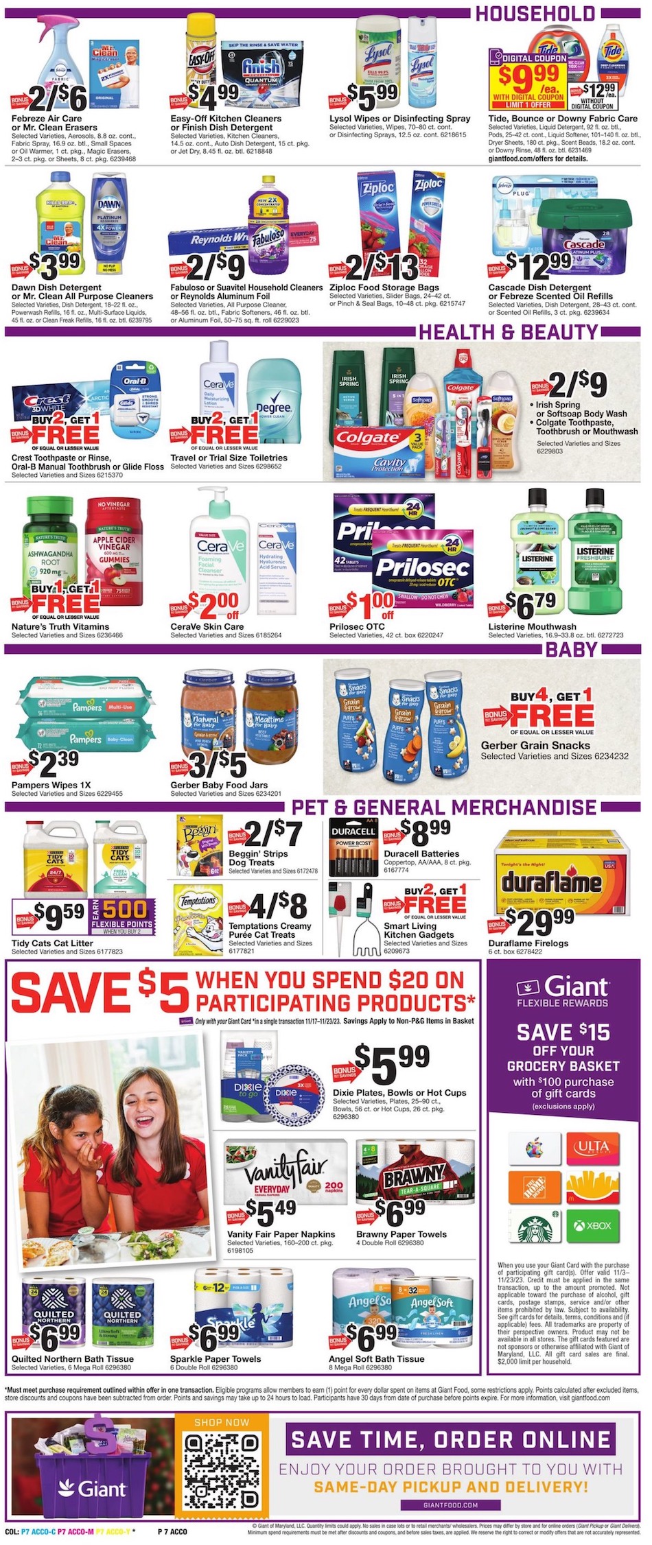 Giant Weekly Ad Thanksgiving Nov 17 - 23, 2023 page 14