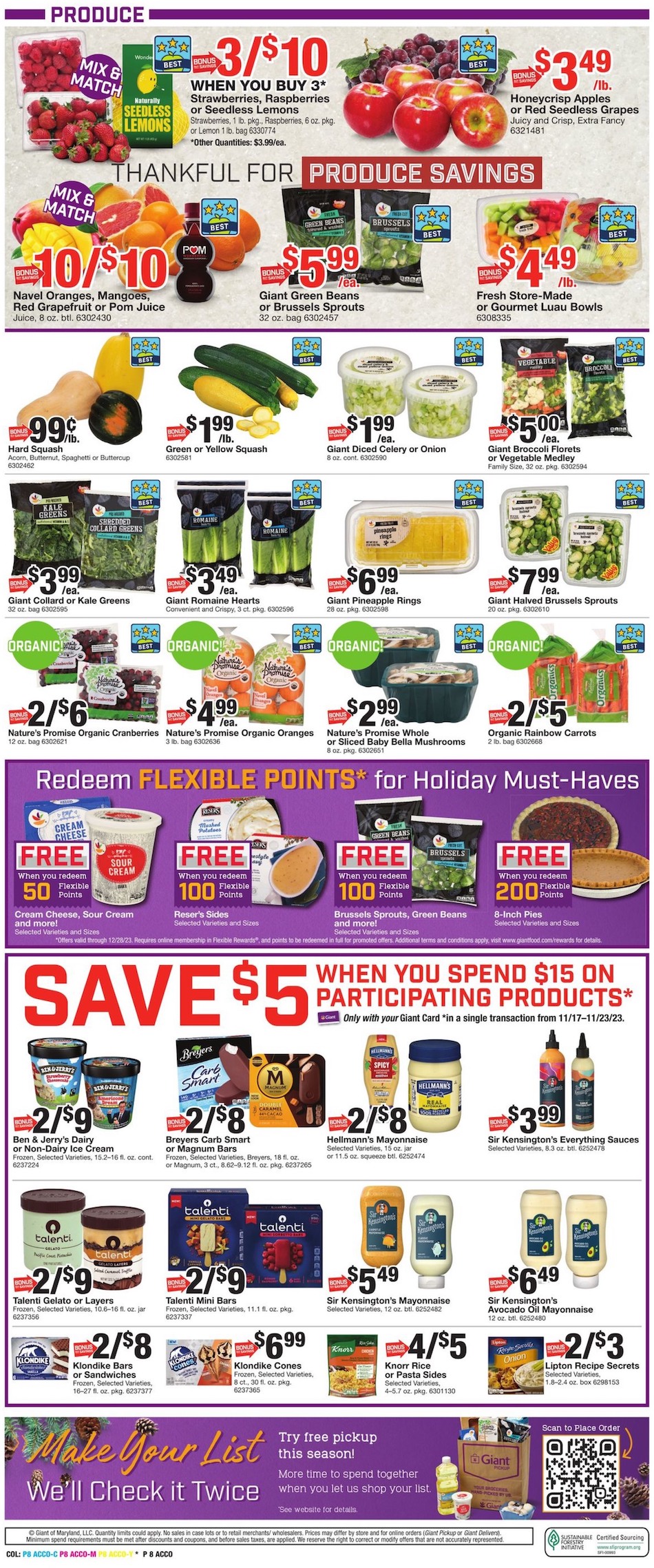 Giant Weekly Ad Thanksgiving Nov 17 - 23, 2023 page 16