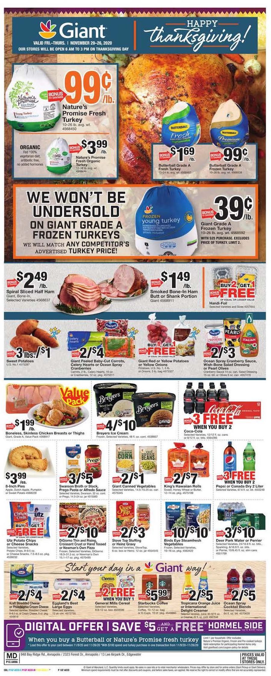 Giant Weekly Ad