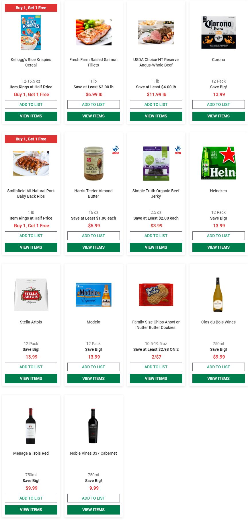 Harris Teeter Weekly Ad page 3