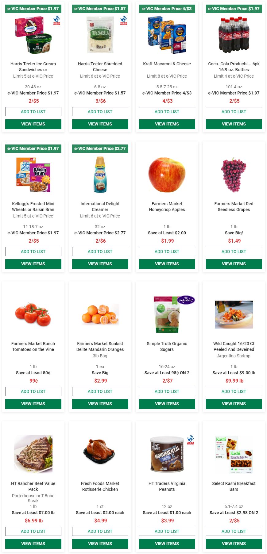 Harris Teeter Weekly Ad
