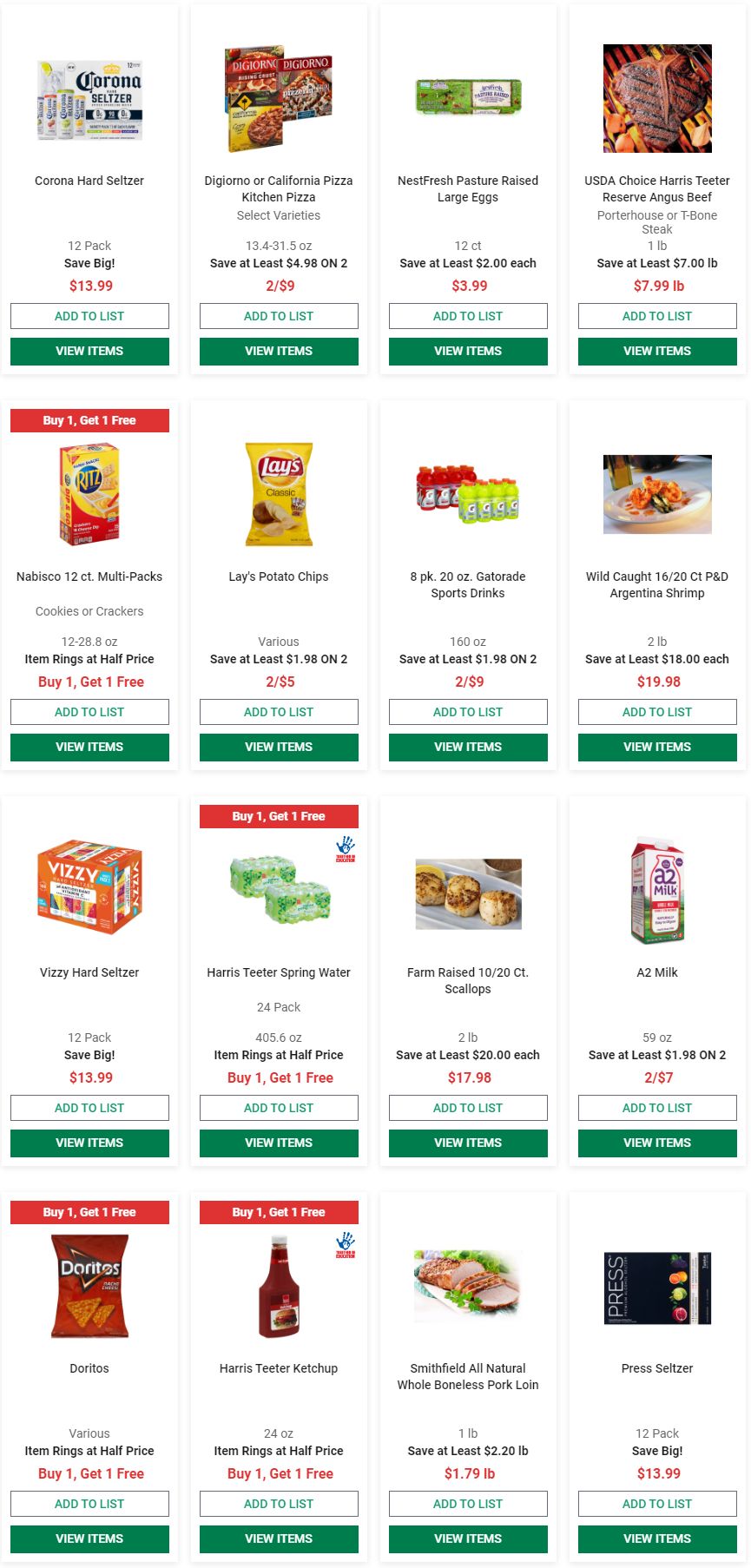 Harris Teeter Weekly Ad