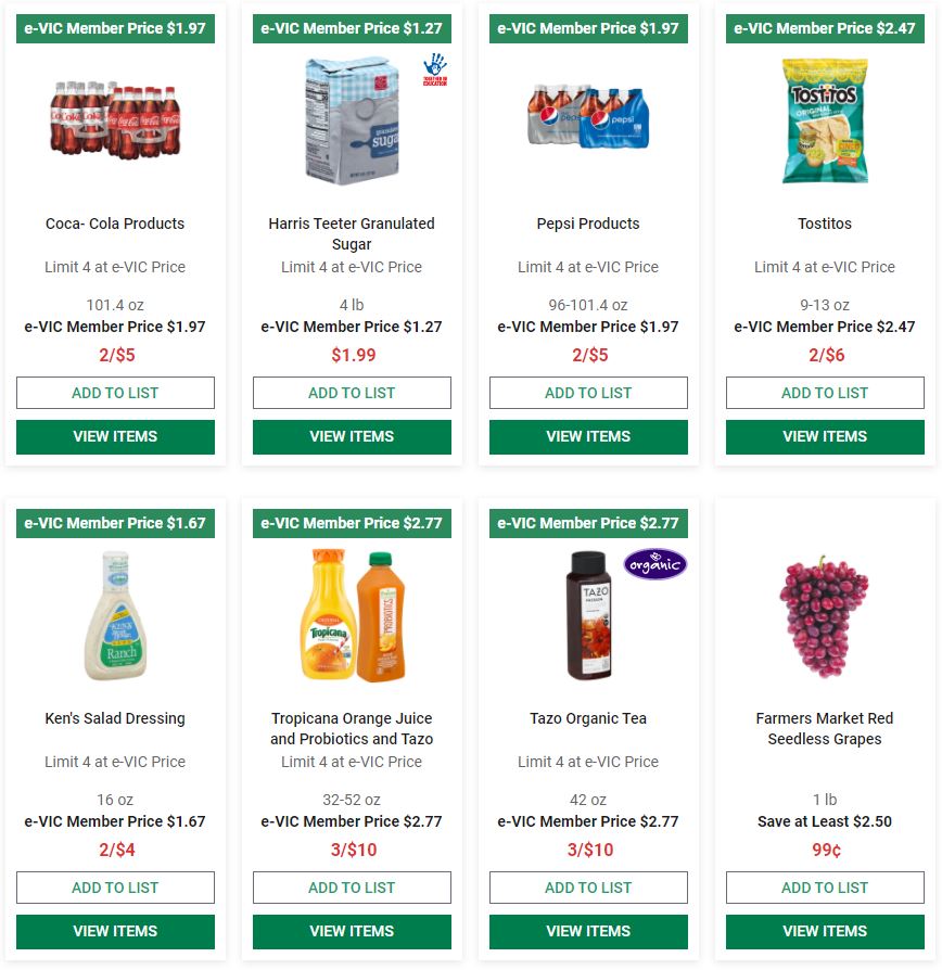 Harris Teeter Weekly Ad