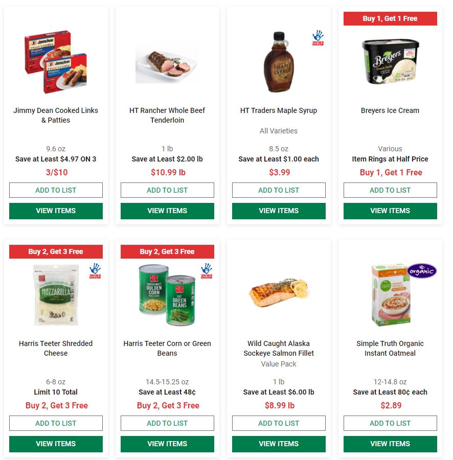 Harris Teeter Weekly Ad page 4