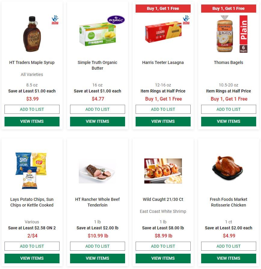 Harris Teeter Weekly Ad