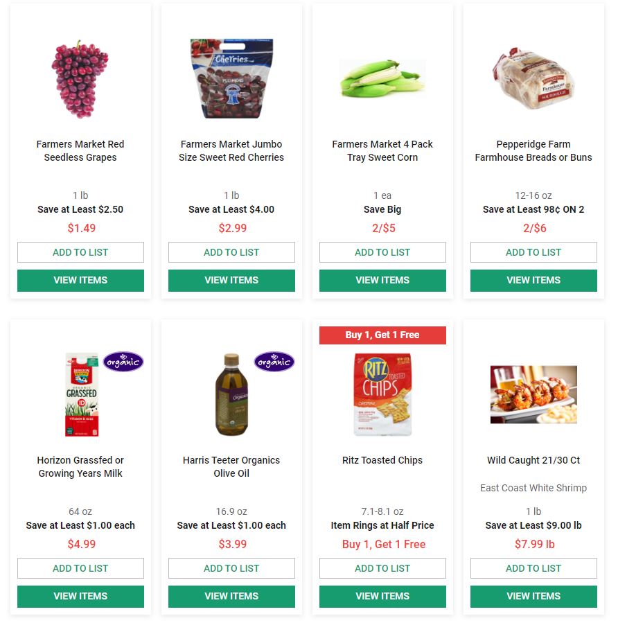 Harris Teeter Weekly Ad