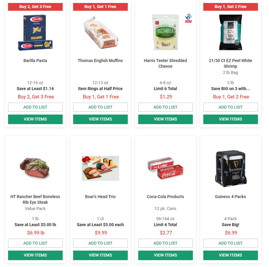Harris Teeter Weekly Ad