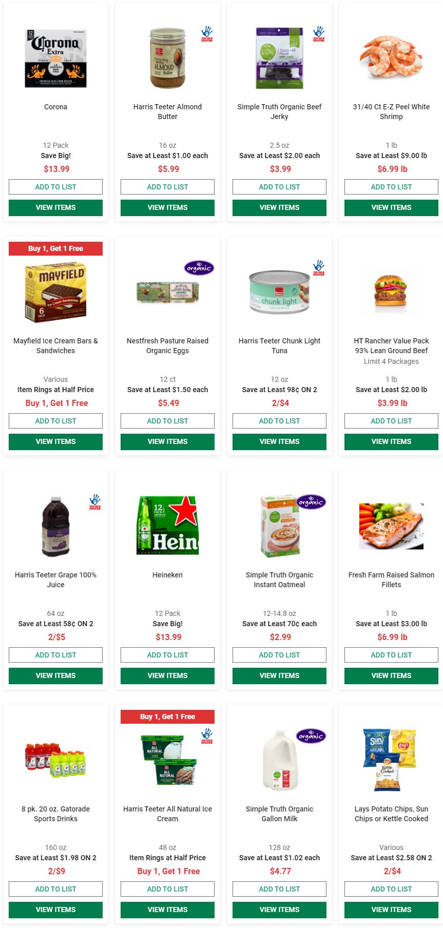 Harris Teeter Weekly Ad