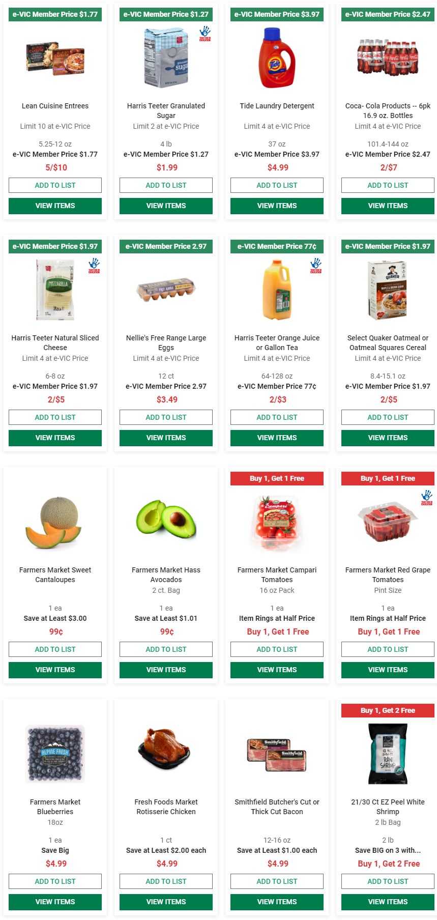 Harris Teeter Weekly Ad