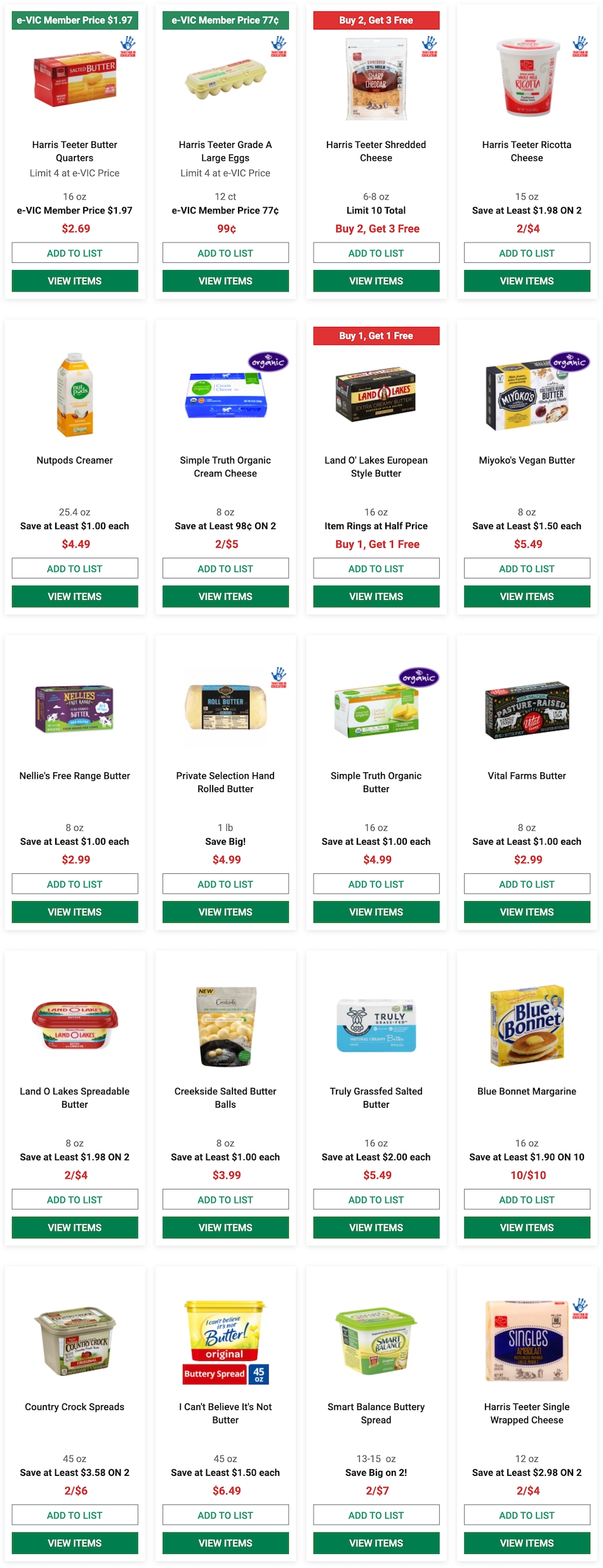 Harris Teeter Weekly Ad page 10