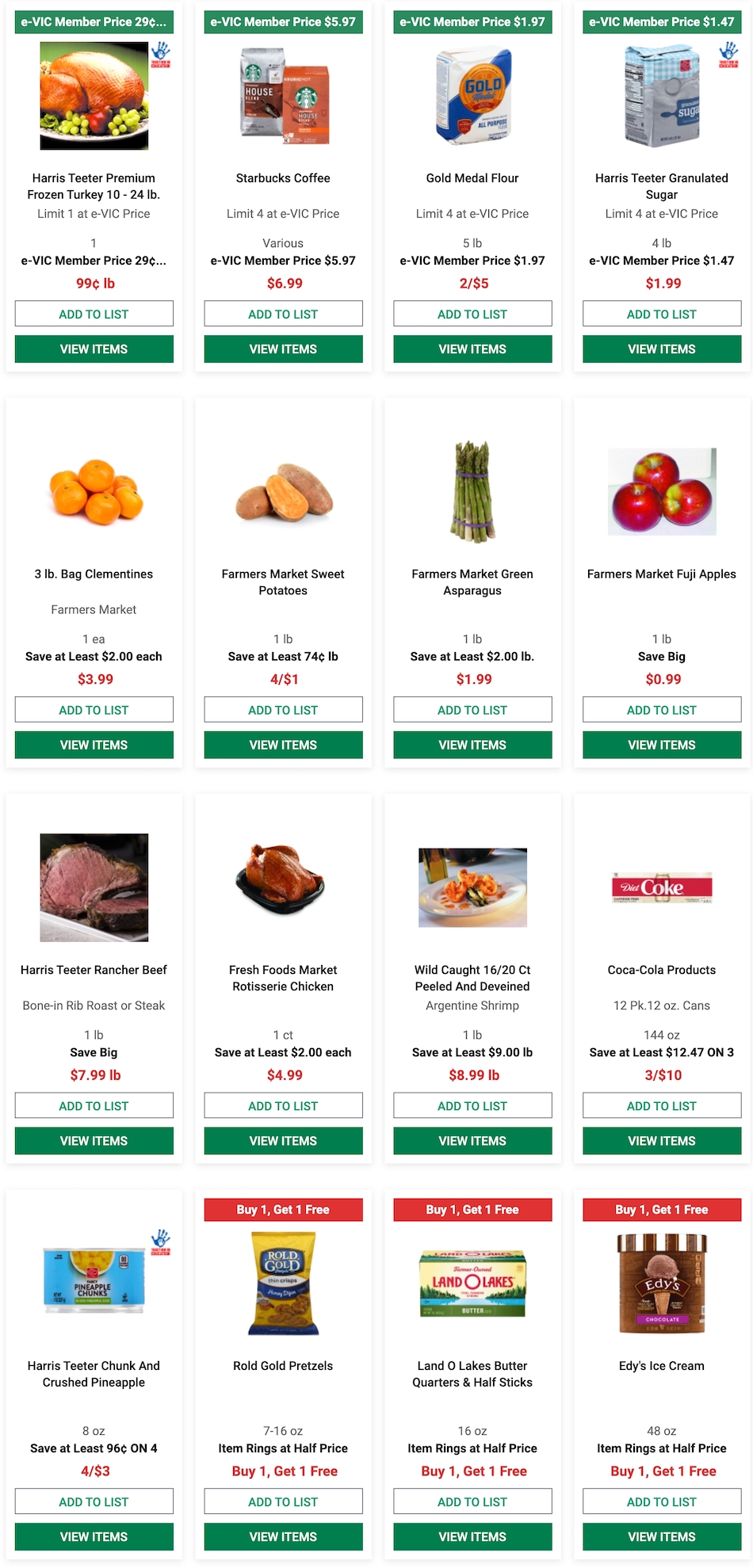 Harris Teeter Weekly Ad