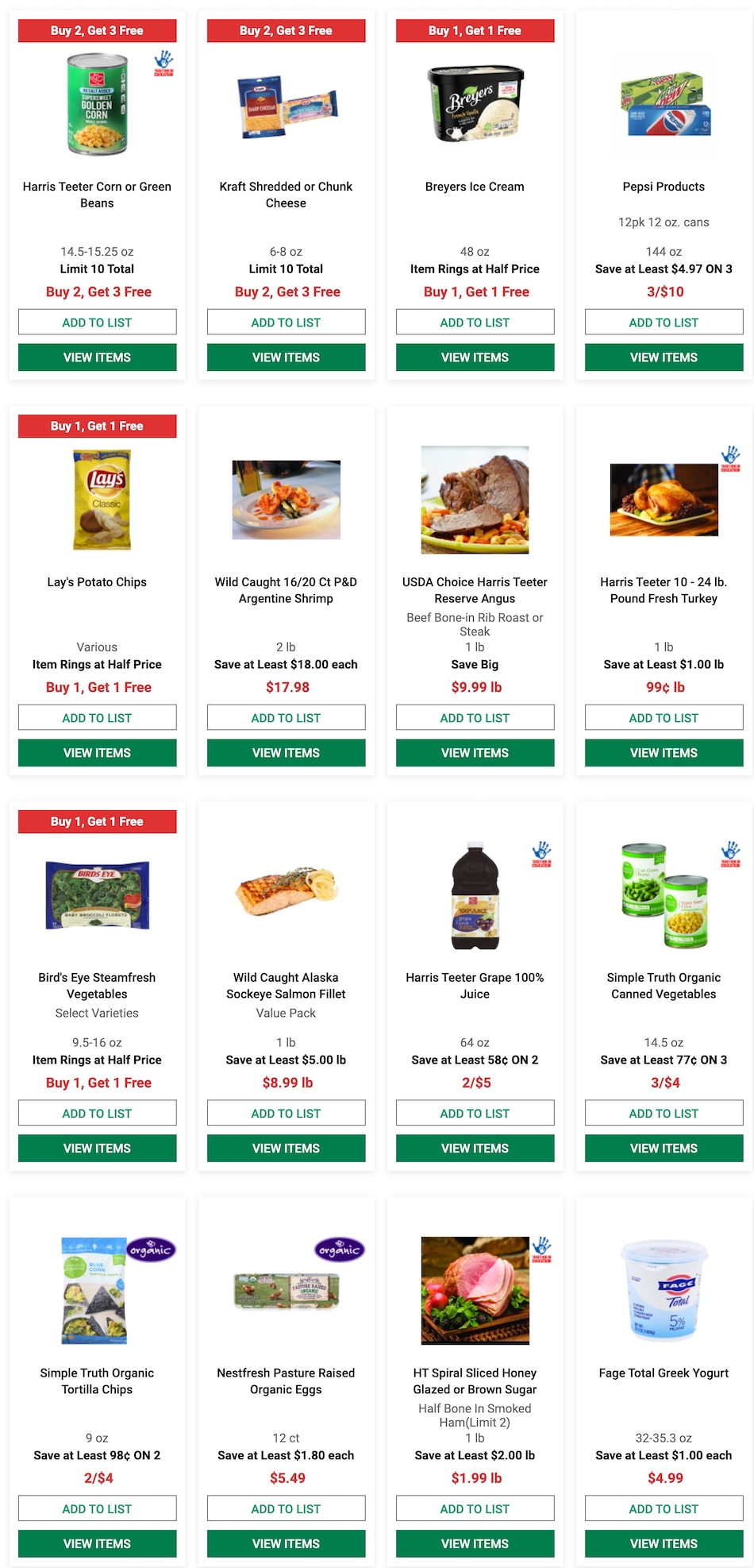 Harris Teeter Weekly Ad