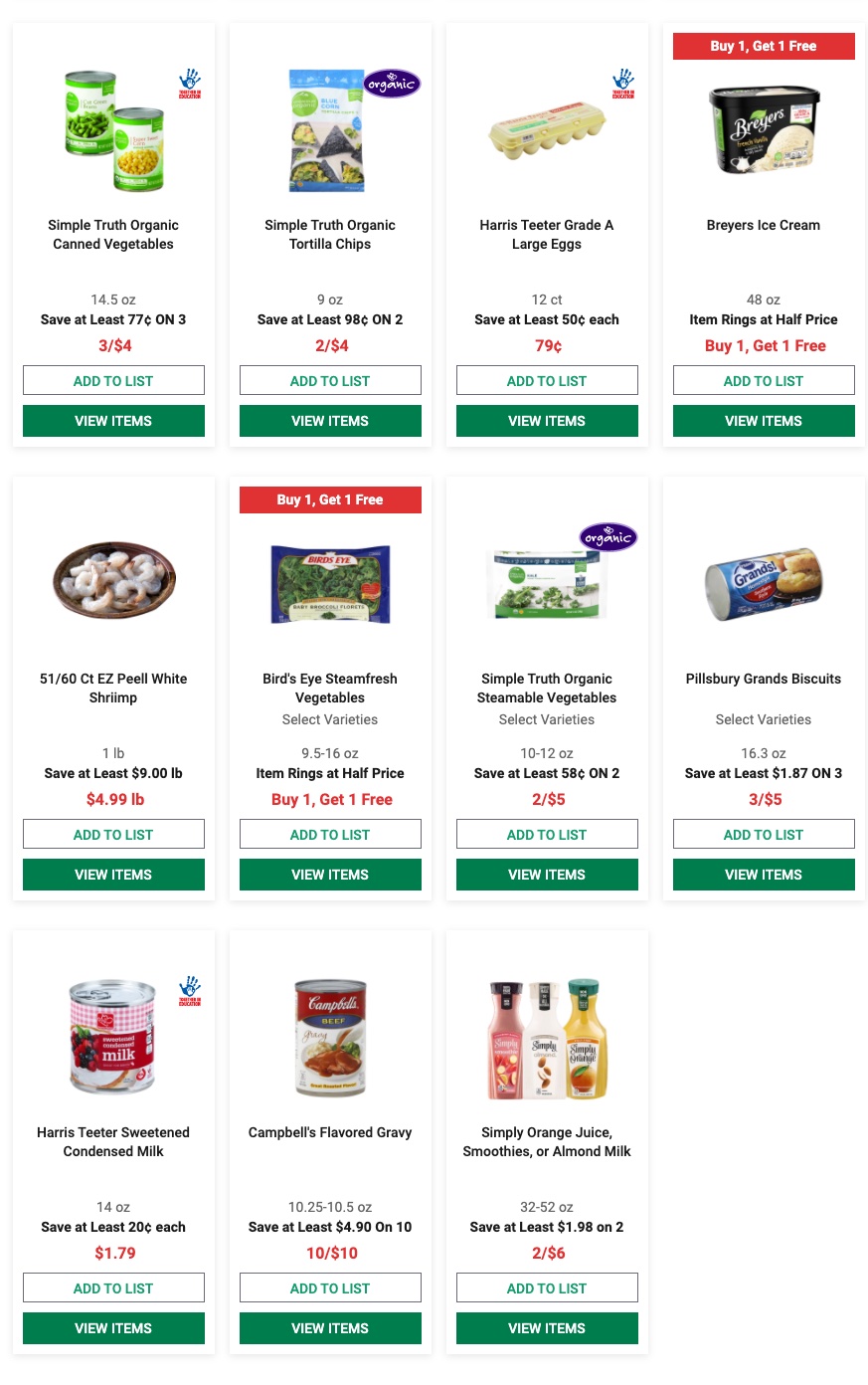 Harris Teeter Weekly Ad