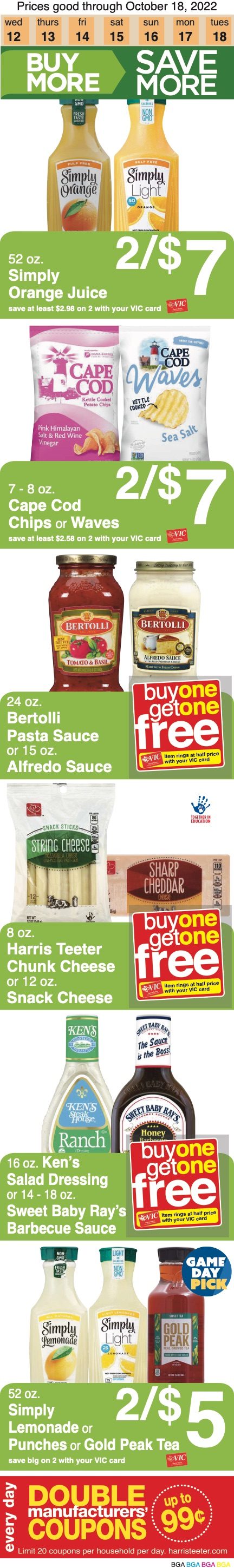 Harris Teeter Weekly Ad