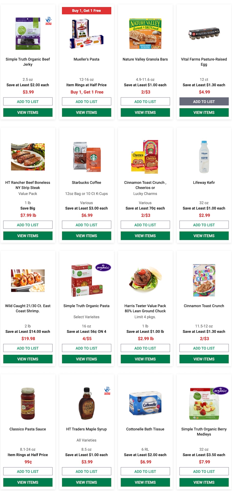 Harris Teeter Weekly Ad