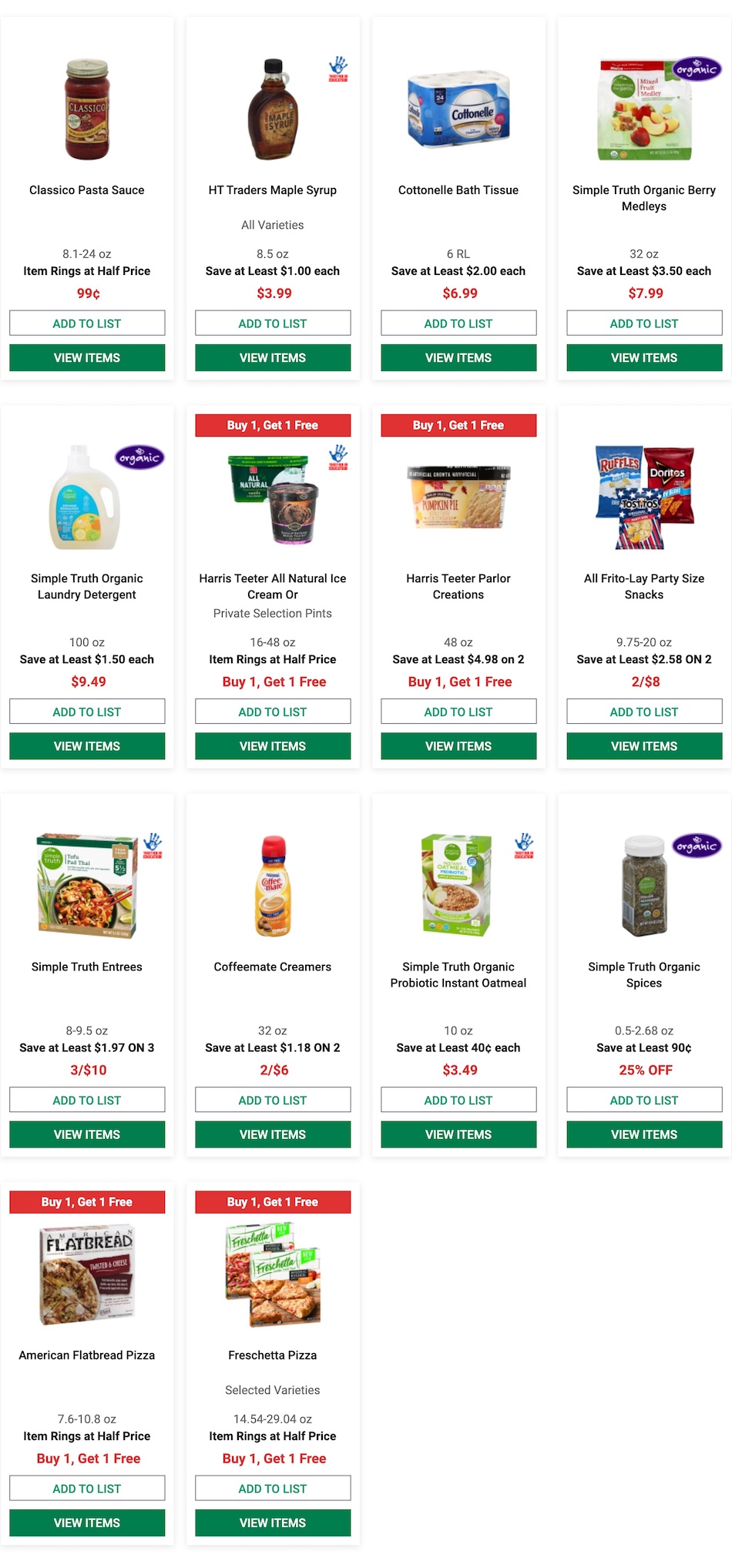 Harris Teeter Weekly Ad page 3