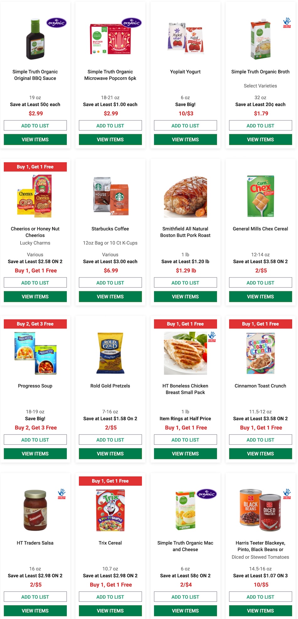 Harris Teeter Weekly Ad