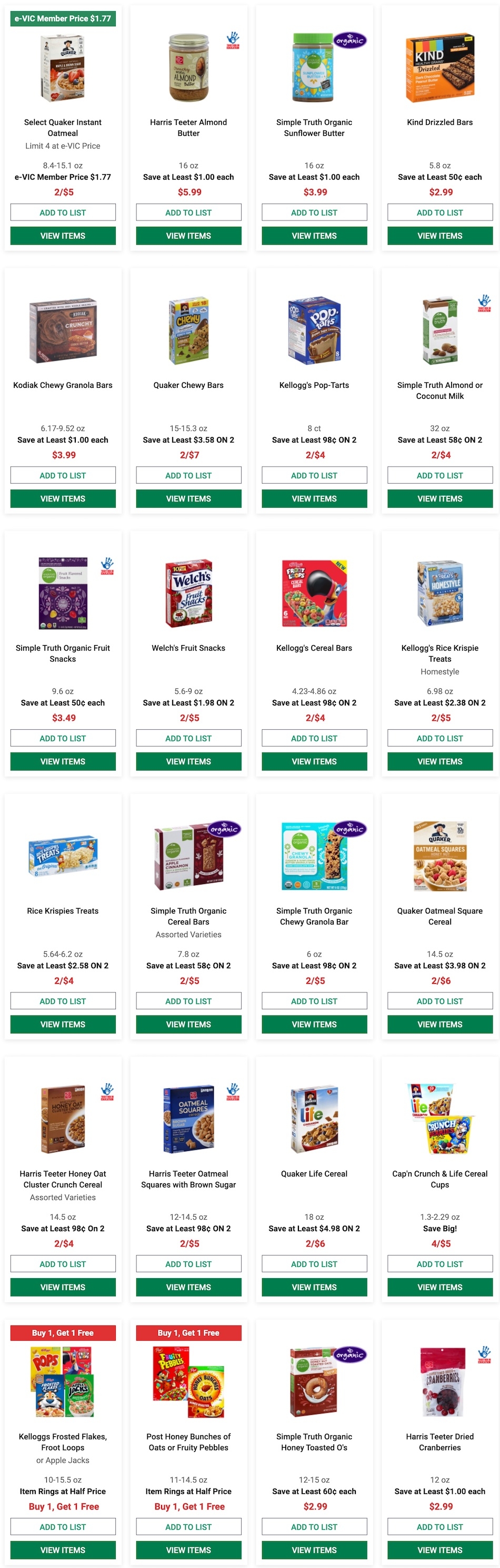 Harris Teeter Weekly Ad page 22