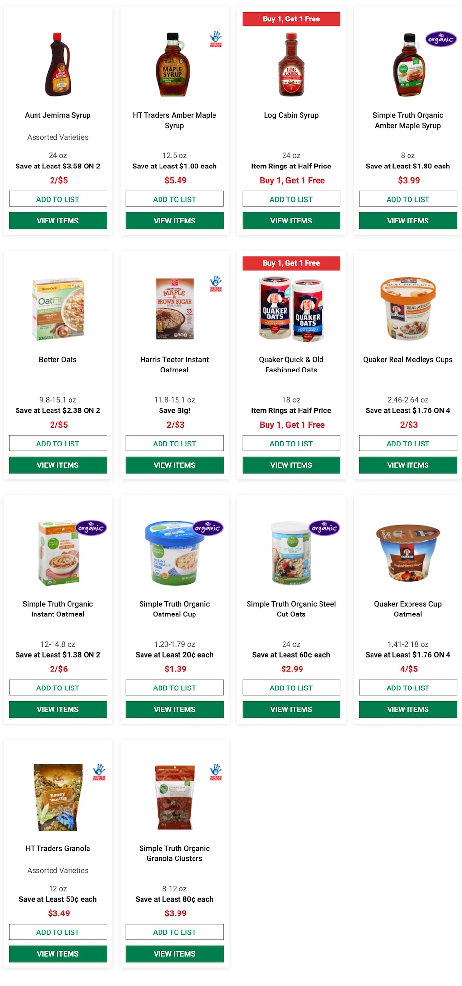 Harris Teeter Weekly Ad page 24