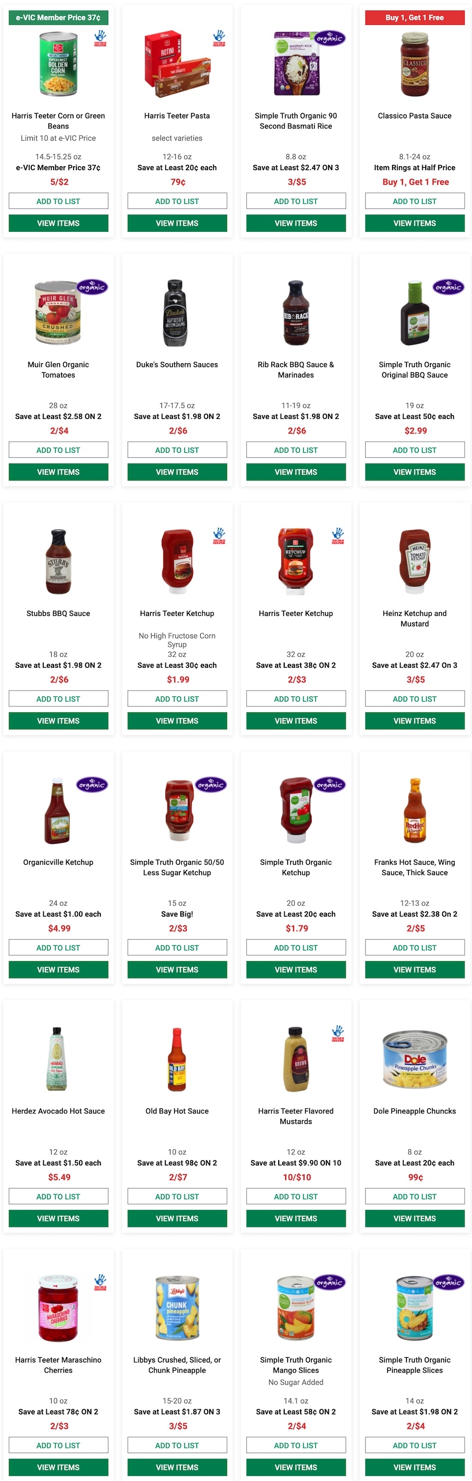 Harris Teeter Weekly Ad page 25