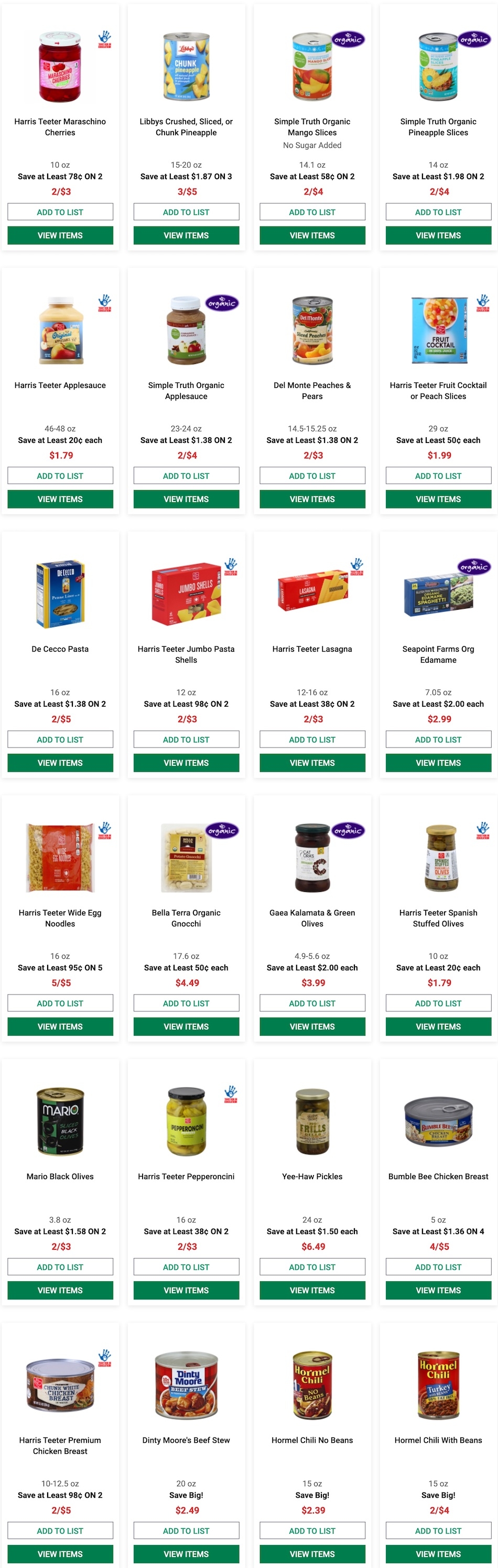 Harris Teeter Weekly Ad page 26