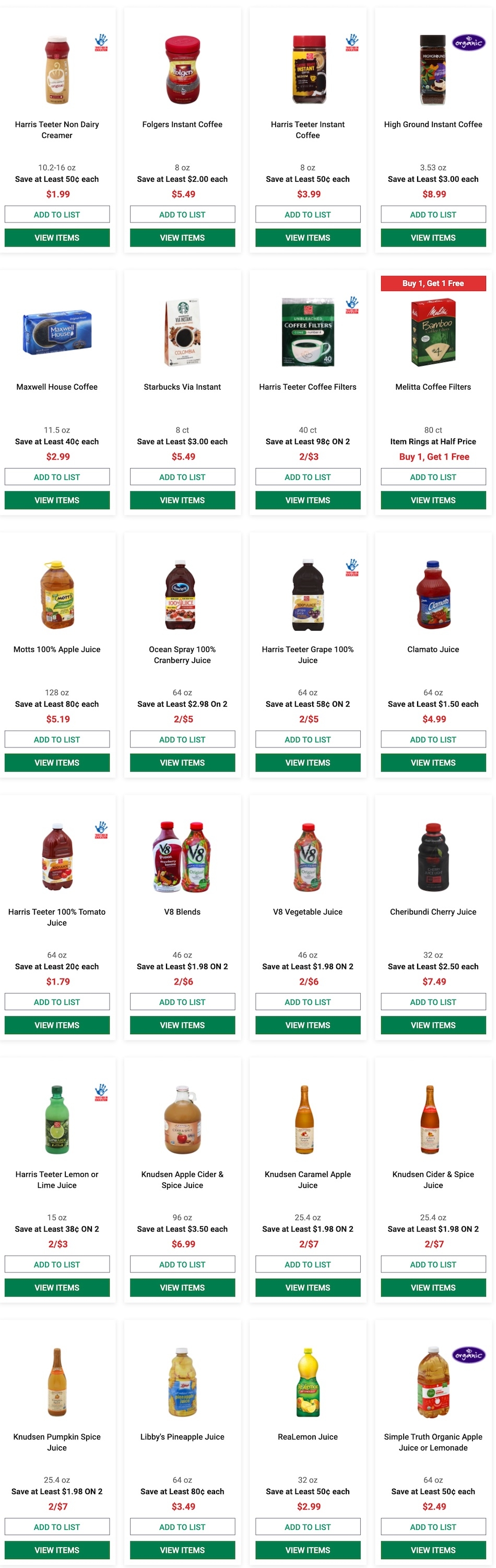 Harris Teeter Weekly Ad page 37