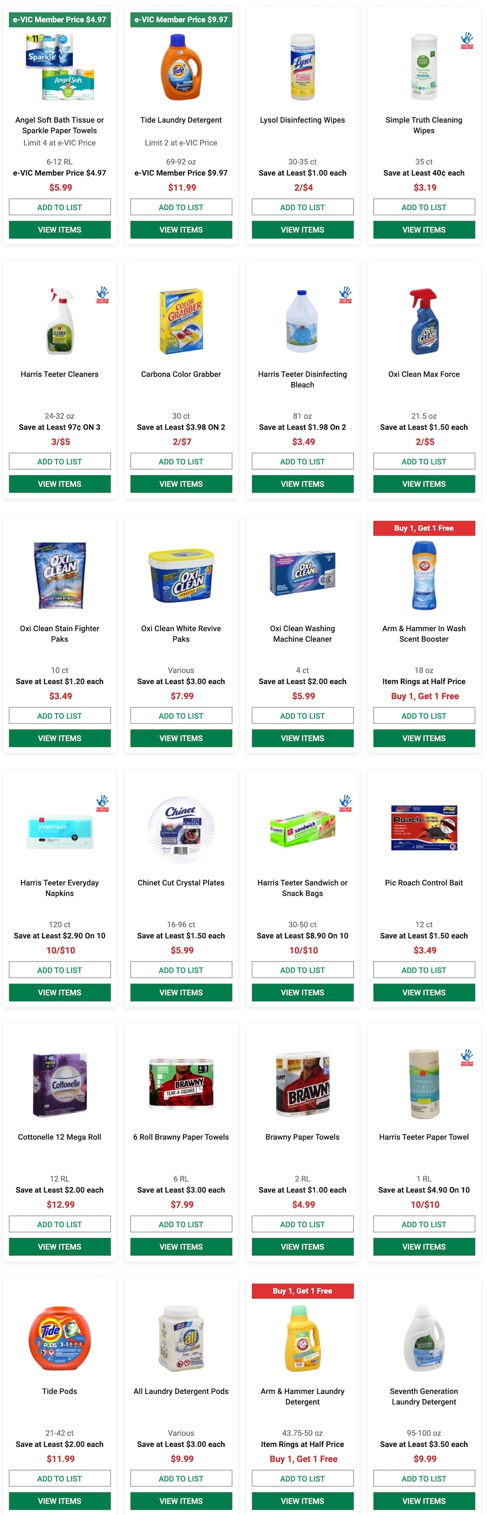 Harris Teeter Weekly Ad page 39