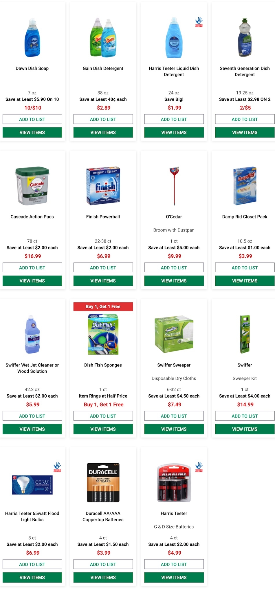 Harris Teeter Weekly Ad page 40