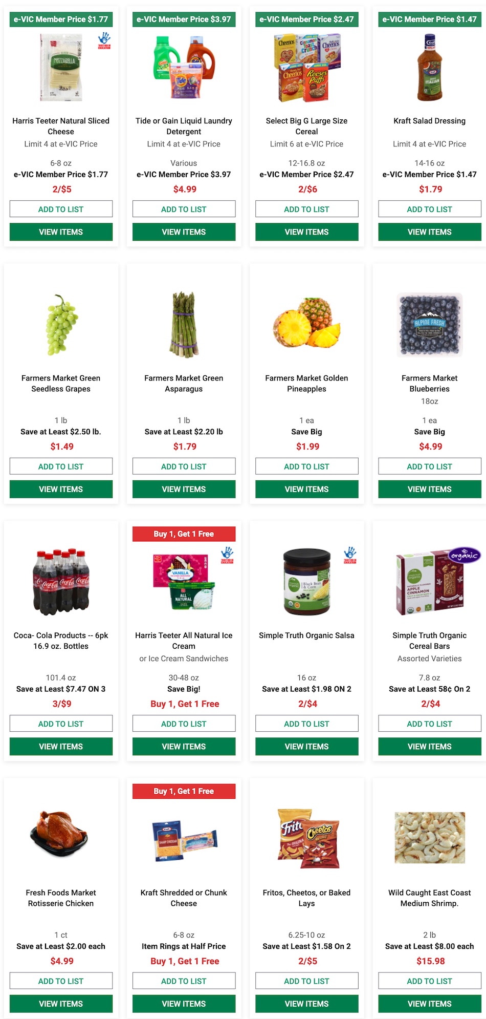 Harris Teeter Weekly Ad