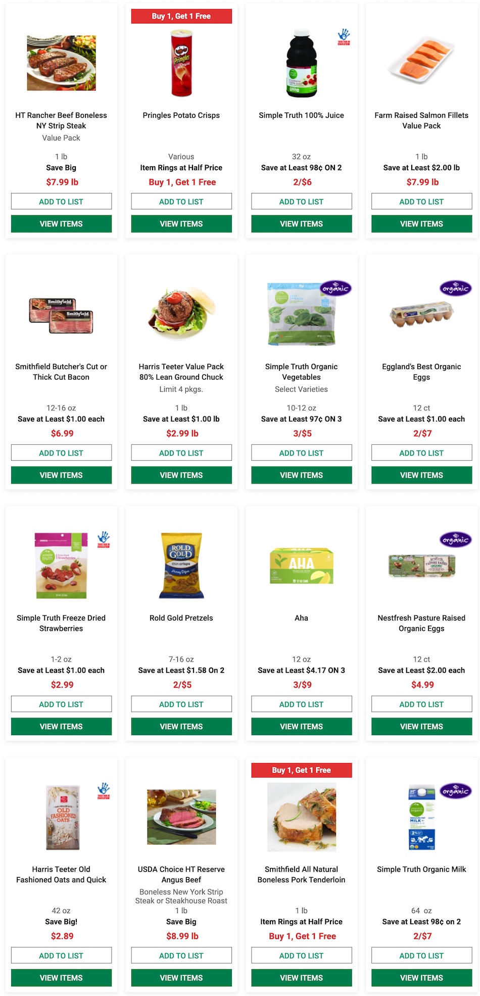 Harris Teeter Weekly Ad