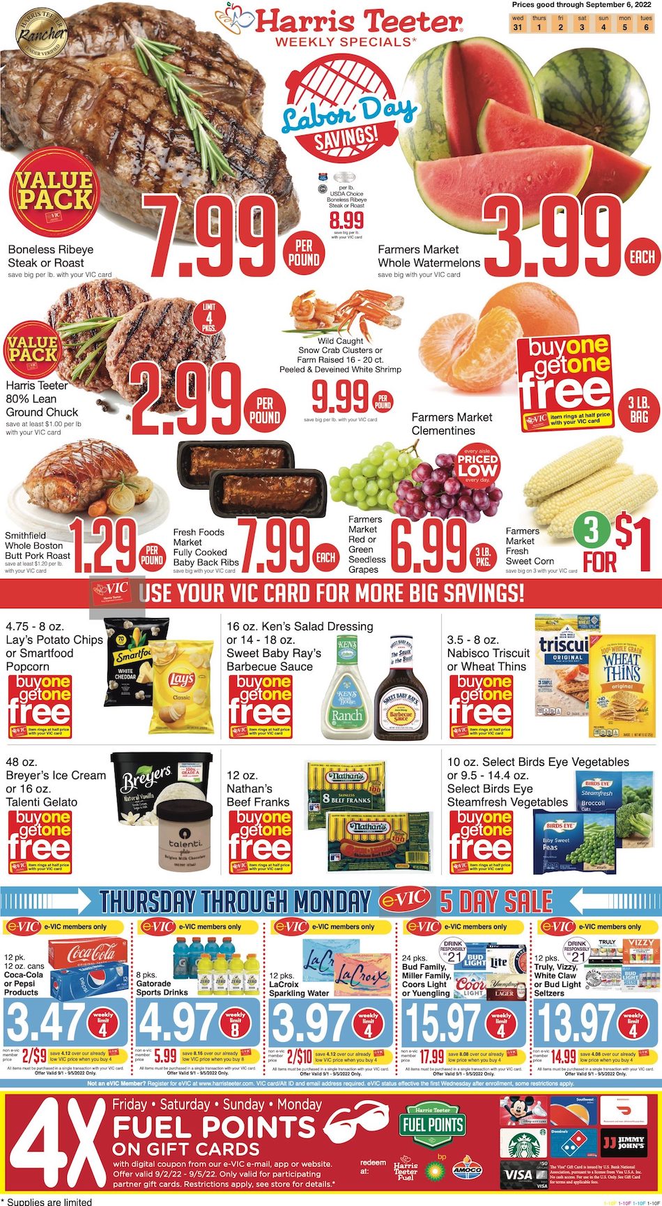 Harris Teeter Weekly Ad