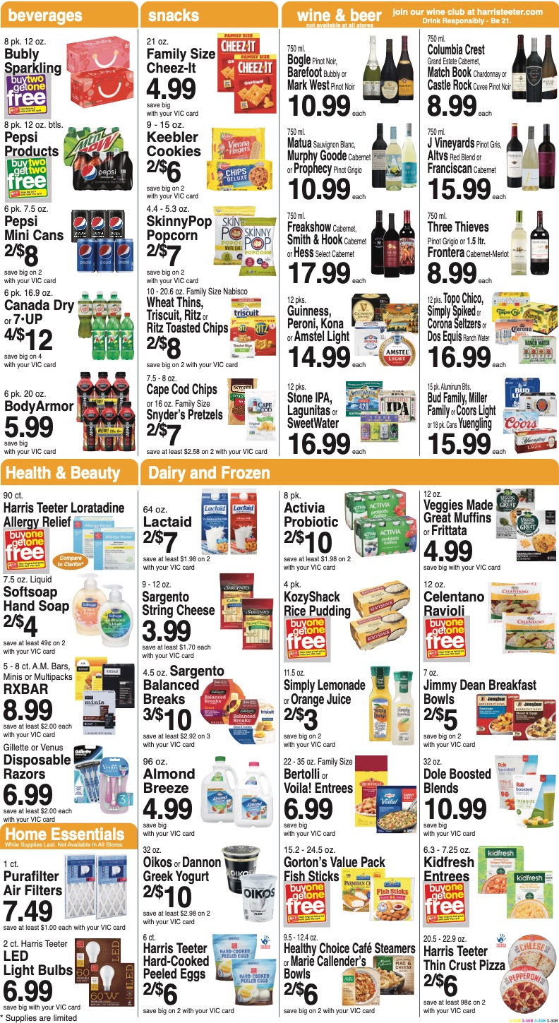 Harris Teeter Weekly Ad page 4