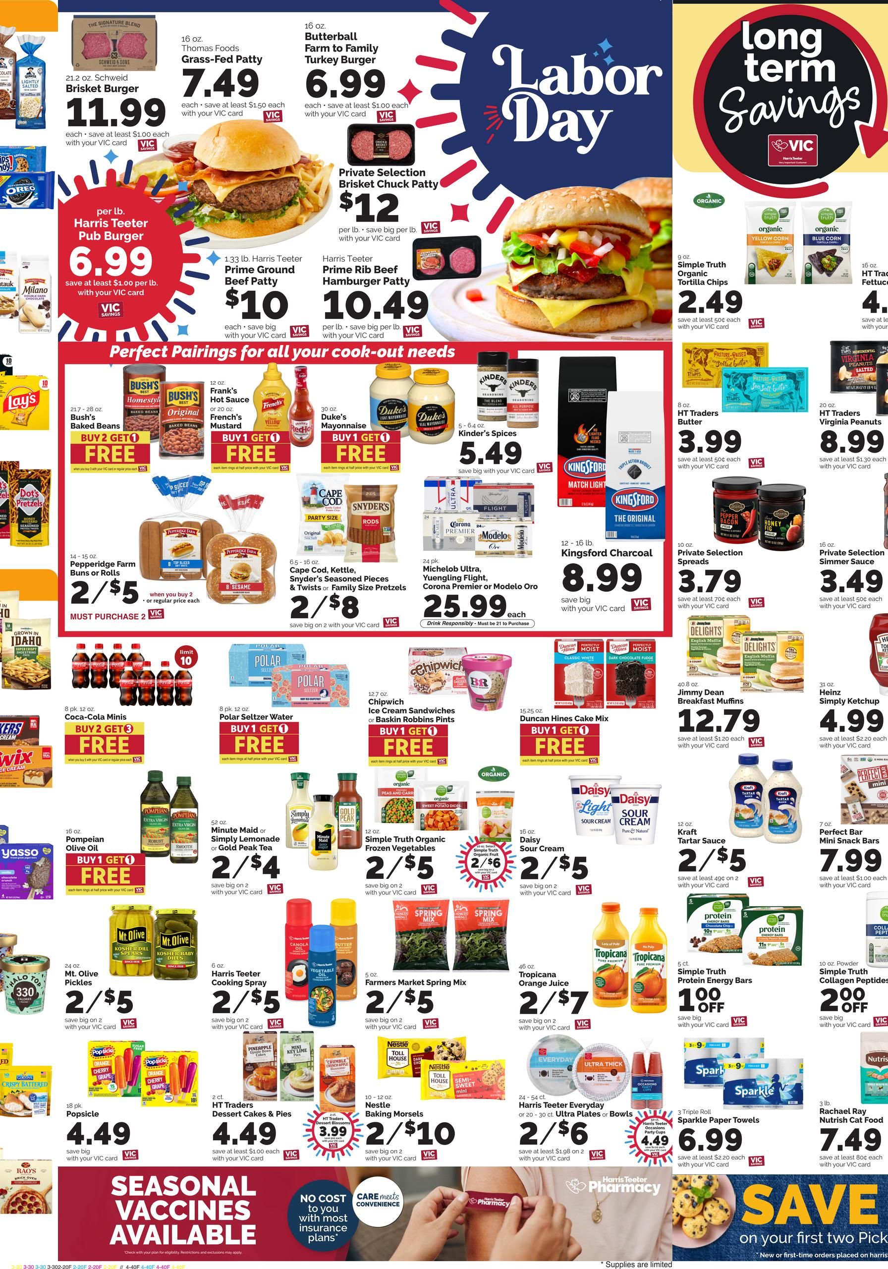 Harris Teeter Weekly Ad September 2 - 8, 2026 page 4