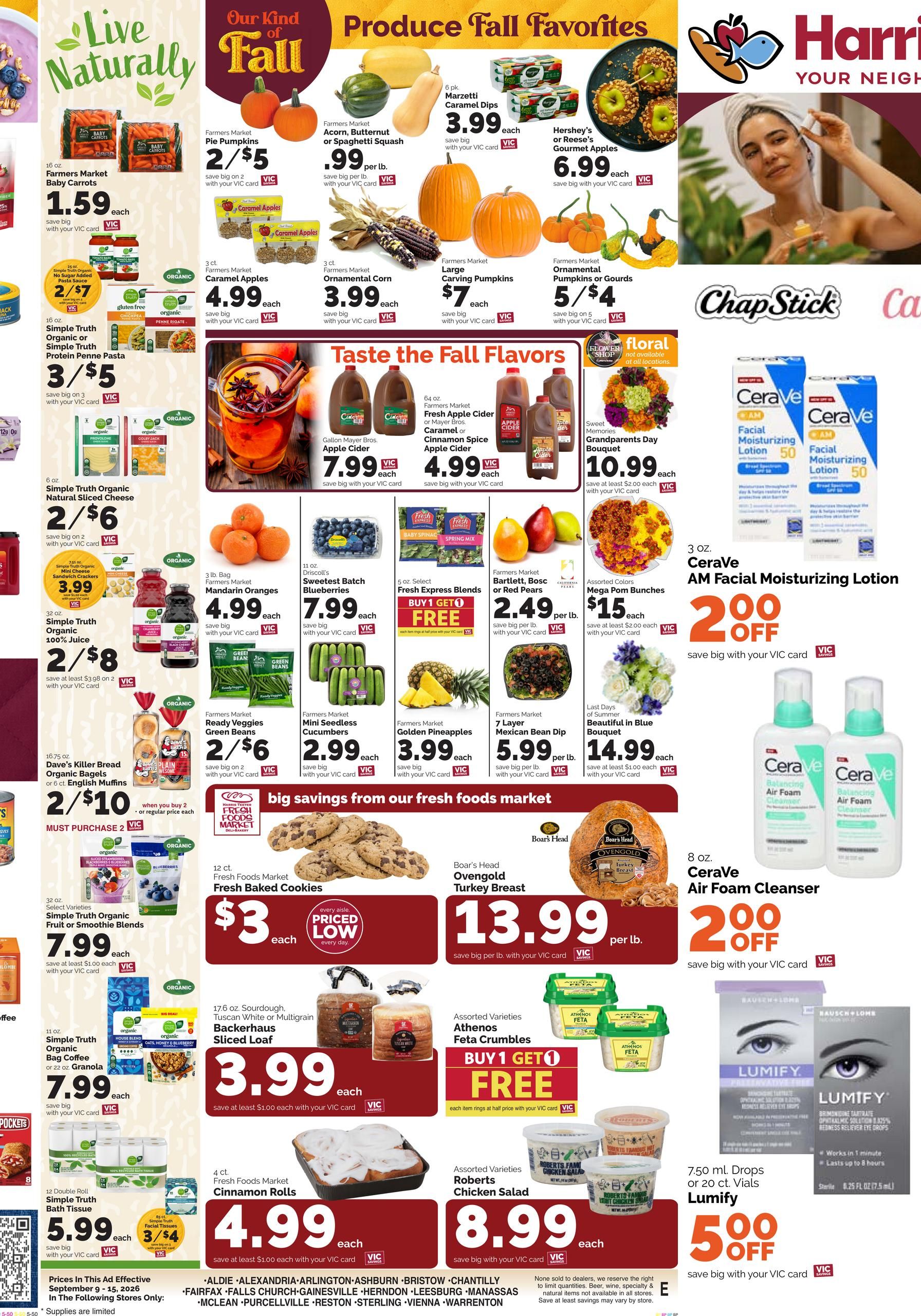 Harris Teeter Weekly Ad September 9 - 15, 2026 page 7